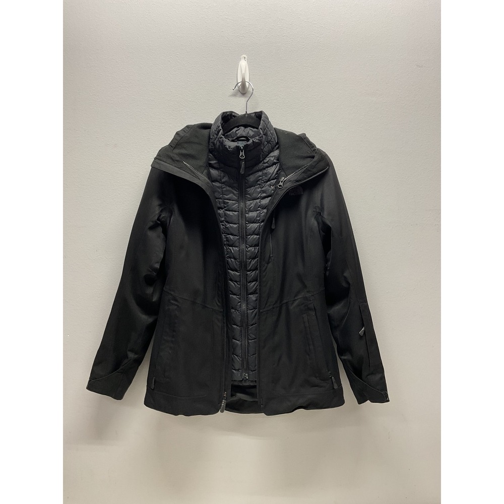 The North Face Black 3-in-1 Triclimate Jacket Thermoball Puffer Womens Small
